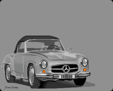 Amiga Pixel art 2, Unknown-_images-Mercedes190SL.tft1