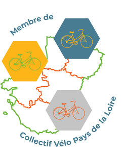 Images mail, LOGO Collectif Vélo Pays de la Loire Membre de  bleu 