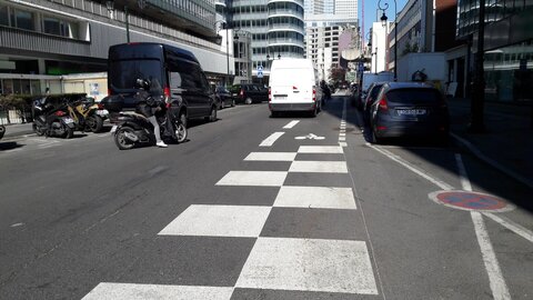 Pistes cyclables, Bellini bande cyclable