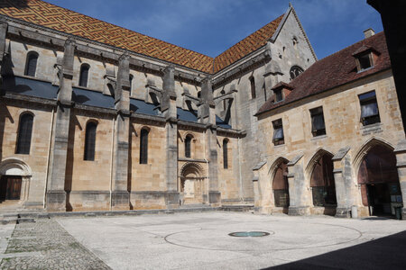 20200813-02 GR7 Ballon d'Alsace - Grancey - Beaune, 1801 Langres : le cloître de la cathédrale Saint-Mammès