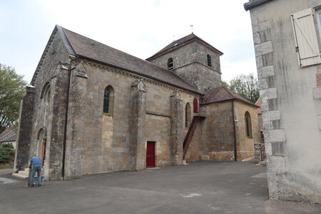 20200813-02 GR7 Ballon d'Alsace - Grancey - Beaune, 1827 Perrancey-les-Vieux-Moulins : l'église