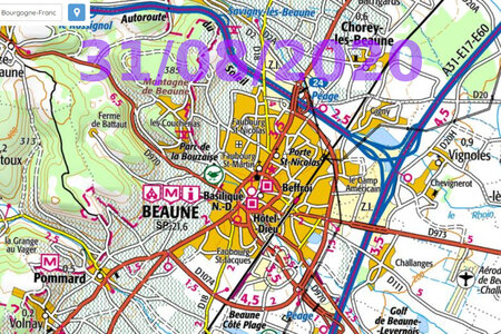 20200813-02 GR7 Ballon d'Alsace - Grancey - Beaune, 1941z Beaune 31 08 2020