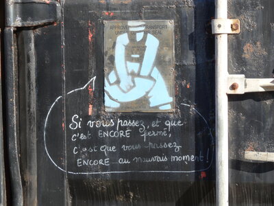 Street Art, secteur Port de pêche de Lorient, le 03/10/2021<br>@copyleft <a href=https://www.le-fab-lab.com>Le Fab'Blab</a> Licence Art Libre, port-de-lorient-street-art-74
