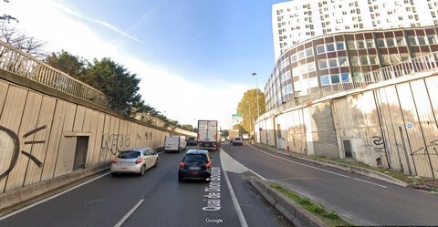 Points noirs, Quais de Seine Pont de Neuilly depuis Courbevoie