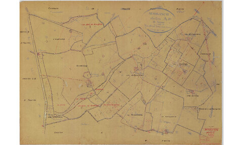 Plan Napoleon Semblancay, plan rénovés semblancay 1937 8